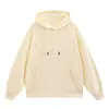 Sudadera con capucha talla europea transfronteriza talla grande, jersey de rizo, marca de moda, sudadera con capucha unisex de corte holgado con logo