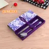 Estilo marea nacional acero inoxidable de alta calidad palillos cuchara tenedor juego palillos de boda palillos de regalo caja de regalo de palillos venta al por mayor transfronteriza vajilla