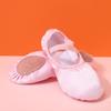 Zapatos de Baile Suaves para Niñas Transfronterizos Zapatos de Gimnasia Práctica Yoga Garra de Gato Zapatos de Baile Zapatos de Ballet para Niños Zapatos de Punta Latinos
