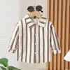 Camisas para Niños Primavera y Otoño Manga Larga Ropa de Otoño para Niños Camisas Guapas 2025 Nueva Moda Ropa Fresca para Bebés Niños