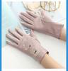 Guantes Delgados de Verano para Protección Solar para Mujer, Guantes para Ciclismo, Guantes Transpirables sin Dedos de Algodón Puro Antideslizantes para Recolección de Té al Aire Libre, Venta al por Mayor de una Pieza