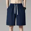 Shorts Esportivos Masculinos de Verão Finos e Largos de Seda Gelada para Comércio Transfronteiriço Personalizado no Sudeste Asiático