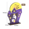 Decoración de Halloween para Patio con Enchufe de Tierra, Enchufe para Césped Exterior, Tarjeta de Enchufe, Atmósfera de Terror, Adornos de Escritorio