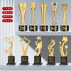 Trofeo y Medalla de Cristal Metálico Personalizados para Eventos de Conferencias Anuales, Reconocimiento de Equipo de Empleados Sobresalientes, Personalización de Trofeo de Cristal Conmemorativo