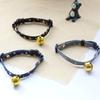 Collar Lindo de Vaquero para Mascota con Patrón Dorado Estrella de Cinco Puntas Campana Grande Ajustable Accesorios para el Cuello de Gato y Perro Teddy