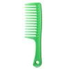 Pente Grande para Cabelo com Gancho Pente Plano Doméstico para Cabelo Liso Pente de Dentes Largos para Cabelo Cacheado Pente de Dentes Grandes de Plástico