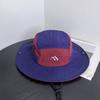 Primavera y verano camping al aire libre casual todo-combina sombrero de pesca escalada marca de moda japonesa combinación de colores montaña secado rápido sombrero de pescador cubierta