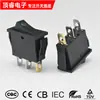 Certificado UL/ETL Ojo de Gato Verde Punto Plateado Interruptor de Palanca de Barco Interruptor Basculante KCD3LED 12V 24V 220V