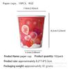 Nuevos Suministros para Fiesta de San Valentín de Amazon Decoración de Cumpleaños Diseño Bandera Vajilla Plato de Papel Toalla de Papel Vaso de Papel