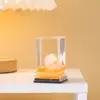 Novos Ornamentos de Selo de Cristal de Pedra Curativa com Nomes de Família, Figurinhas de Cristal Naturais, Decorações de Mesa, Atacado