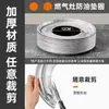 Estufa de Cocina Estufa de Gas Papel de Aluminio Engrosado Resistente a Altas Temperaturas Papel de Estaño Cubierta Impermeable de Papel de Aluminio para Estufa de Gas Escudo para Parrilla