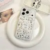 Design de gato com espinha de peixe, adequado para capa de celular Apple 18 Pro Max, iPhone 17, fofo, com suporte, 15, bordas arredondadas