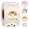Pegatinas de Arcoíris Lindas de Dibujos Animados Listas para Usar del Fabricante Pegatinas para Sellar Regalos Pegatinas de Recompensa Pegatinas Decorativas para Regalos