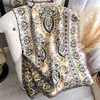 Nuevo Estilo Étnico Bufanda Jacquard Flor de Anacardo para Mujer Moda Otoño e Invierno Chal Grueso de Imitación Cachemir Bufanda Cálida para Abrigo