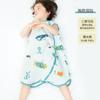 Saco de Dormir de Algodón ins para Niños con Piernas Divididas Primavera y Otoño Ropa de Casa para Bebé Jardín de Niños a Prueba de Patadas Chaleco Saco de Dormir de Verano