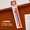 Filhote de Dachshund Régua Magnética Material Escolar para Aluno do Ensino Fundamental Presente de Recompensa Material Escolar Pequeno Presente para Crianças Régua com Formato Especial