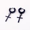 Nova moda coreana 2,5*7mm aço titânio Feminino pequeno brinco de tarraxa fivela de orelha Taobao tatuagem brinco de cartilagem do ouvido transfronteiriço