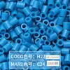 Paquete de Recarga de 264 Colores 1000 Piezas 2.6 mm Fusion Beads Tablero de Pines Set de Rompecabezas Beads para Planchar Serie Completa de 264 Colores