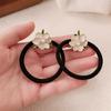 Início da primavera, novo estilo coreano, metal, flor, cabelo, anel de cabelo, simples, de alta qualidade, gravata, faixa de cabelo, corda de cabelo, acessórios de cabelo