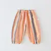 Pantalones de bebé verano estilo fino pantalones casuales para bebé lindos y súper adorables pantalones de verano de pierna ancha para niño pequeño para usar al aire libre pantalones de verano de moda