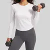 Traje de Camiseta de Manga Larga para Correr para Mujer Juyitang Aspecto Adelgazante Top de Yoga Nuevo Traje Deportivo de Fitness