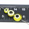 Venta al por mayor Ojo del Diablo 6-10 mm cuentas planas para ojos cuentas de resina para ojos con agujero pasante accesorios de ojo de pez cuentas sueltas