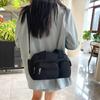 Bolsa de Ombro Casual de Grande Capacidade para Deslocamento Separação Seco e Molhado Sair com uma Bolsa de Mão de Ombro Estilosa