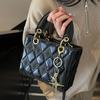 Bolso de Mano Pequeño Moderno y Elegante para Mujer 2025 Nuevo Bolso Cruzado Popular de Moda Nicho para Viajero Bolso de Hombro Bolso de Princesa
