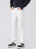 Ropa para Hombre Maple House / Otoño/Invierno 2026 Nuevos Jeans Rectos Clásicos de Pierna Recta Estilo Americano Retro Pantalones Largos