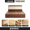 Cama tatami de piso, adequada para apartamentos pequenos, cama estofada, móveis residenciais, imóvel para aluguel, cama minimalista para pousadas