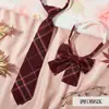 Corbata Estilo Preppy para Mujer Foto de Graduación Gratis Estilo Japonés Cuadros jk Corbata de Lazo Corbata de Lazo Floral Camisa Traje de Marinero para Niños