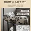 Taburete de Maquillaje, Silla de Comedor para el Hogar, Silla de Tocador Minimalista Moderna, Silla para Habitación de Niñas con Respaldo, Taburete de Tocador Nórdico, Lujo Ligero