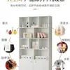 Armário de Exposição para Cosméticos, Recipiente Simples Moderno, Armário para Salão de Beleza, Estante de Exposição de Produtos para Salão de Unhas e Barbearia