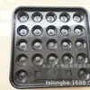 Suprimentos para sala de sinuca acessórios de sinuca atacado Britânico Americano bandeja de plástico de 16 furos 22 furos bandeja de bolas caixa de bolas