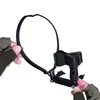 Versão Ampliada e Alargada do Suporte de Microfone de Pescoço Que Liberta Suas Mãos, com Clipe Multifuncional para Lanterna, Ventilador, Câmera Corporal e Lupa