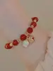 Colección Popular de PulserasDiseño de Atrae-Fortuna del Año del Dragón Estilo Chino Pulsera del Cielo Estrellado Diseño de Nicho Versátil Estilo Ins