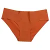 Roupa Íntima Feminina TEMU Sem Costura Seda Gelada Cintura Baixa Respirável Tamanho Grande Menina 10 Cores Calcinhas