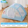 Nuevo Nido Transpirable para Gatos de Cuatro Estaciones, Casa de Cría y Parto para Gatos de Verano, Jaula Rectangular Portátil para Perros, Suministros de Villa para Mascotas