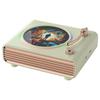 Tocadiscos retro Bluetooth de audio con faro giratorio, altavoz inalámbrico para computadora con carga, nuevo regalo creativo transfronterizo