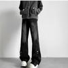 Jeans de Trabajo Desestructurados Marca Americana de Moda de Calle Pantalones Cool de Estilo Urbano para Hombre Corte Limpio Pierna Recta Acampanados