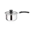 Panela de Leite Individual de Aço Inoxidável Extra Grossa, Panela de Sopa, Cozedor de Macarrão, Leite Quente, Comida de Bebê, Panela Quente, Panela de Ferro, Panela de Cozimento Lento, Panela Pequena, Panela para Fogão de Indução