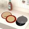 Alfombrilla de silicona para cocina de inducción transfronteriza con escala, alfombrilla de silicona para amasar, resistente a altas temperaturas, multifuncional, para hornear, barbacoa