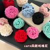 ¡Romance floreciente! Clip de Agarre de Rosa Tridimensional Caro Mismo Estilo Flor para la Cabeza Clip de Tiburón Horquilla Francesa para Mujer