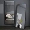 Espelho de Corpo Inteiro, Espelho de Vestir para Uso Doméstico, Espelho de Chão com Cantos Arredondados, Montado na Parede, Autocolante de Parede, Montado na Parede do Quarto, Fábrica de Espelho de Chão 3D