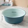 Set de Lavabo de Plástico Engrosado para Uso Doméstico, Disponible en Tamaños Grande, Mediano y Pequeño, Adecuado para Residencias de Estudiantes, Lavado de Pies y Lavandería