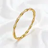 Pulseira de Aço Inoxidável Mais Vendida para Mulheres, Pulseira Circular de Alto Padrão Banhada a Ouro com Diamantes, Joia Tendência de Aço Titânio de Luxo Leve