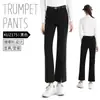 Pgm Ropa de Golf para Mujer Pantalones Micro Acampanados Pantalones de Chándal Transpirables Cuadros Adelgazantes Pantalones de Mujer Venta Directa de Fábrica