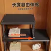 Prateleira Divisória de Guarda-Roupa, Rack de Armazenamento de Armário, Divisor, Solução de Armazenamento, Prateleira Extensível Dentro do Armário, Rack de Armazenamento para Sapateira