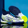 Comercio Exterior Transfronterizo Nuevos Zapatos de Fútbol de Caña Alta para Hombre con Tacos FG TF de Uñas Rotas para Estudiantes al Aire Libre Zapatillas de Entrenamiento Antideslizantes