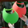 Sombrero de Eva de Alta Elasticidad Ajustable con Parte Superior Abierta Que No Aprieta la Cabeza, Sombrero de Sol para Proteger del Sol en Verano para Adultos y Niños, Gorro de Ducha Protector de Orejas